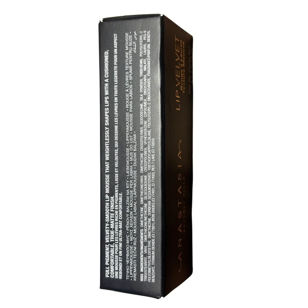 Anastasia Beverly Hills Lip Velvet Mousse Kiss Matte Liquid Lipstick 3.5g New